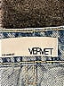 Vervet 100% Cotton Color Block Blue Denim Shorts Size M - photo 3