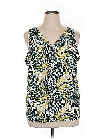 Worthington Sleeveless Blouse (view 1)