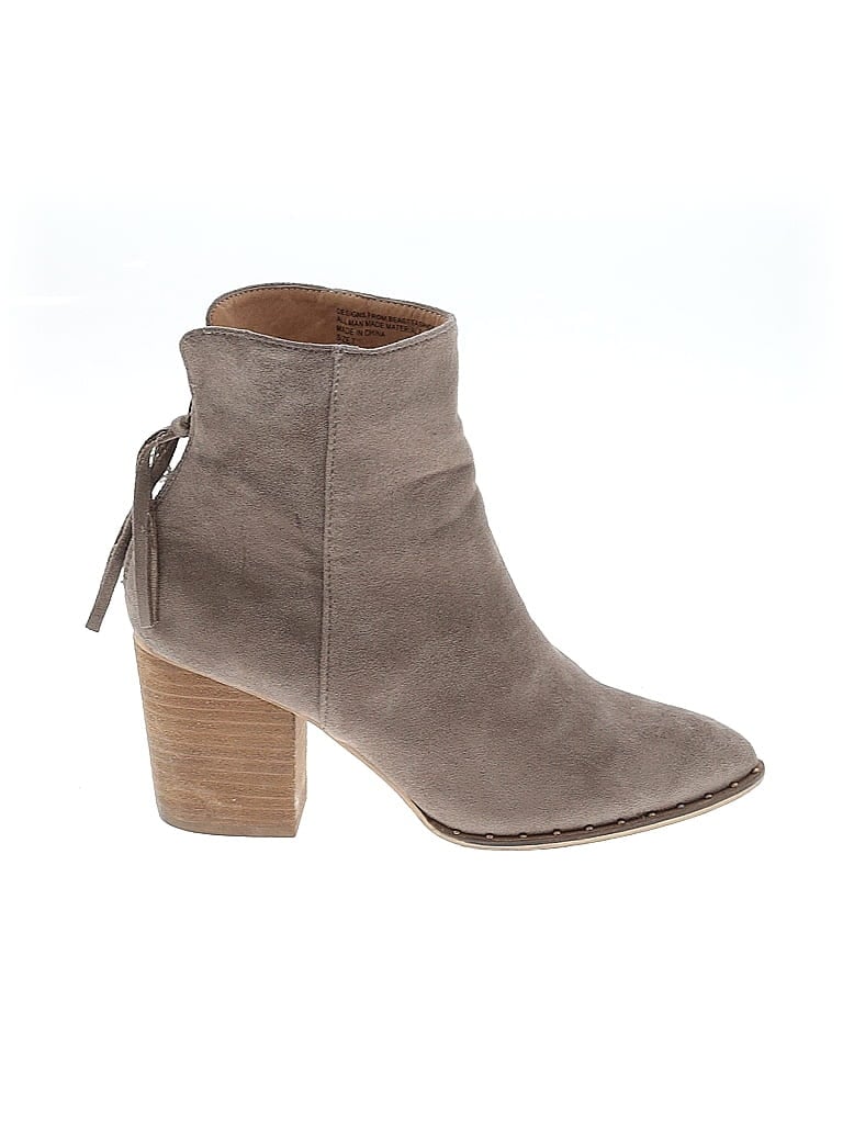 Beast Fashion PU Leather Block Heel Boots
