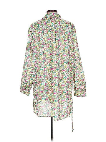 Liberty Art Fabrics for J.Crew 3/4 Sleeve Button-Down Shirt (view 2)