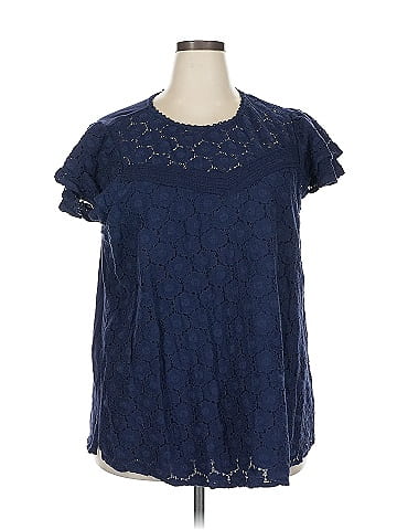 Lane Bryant Short Sleeve Blouse (view 1)