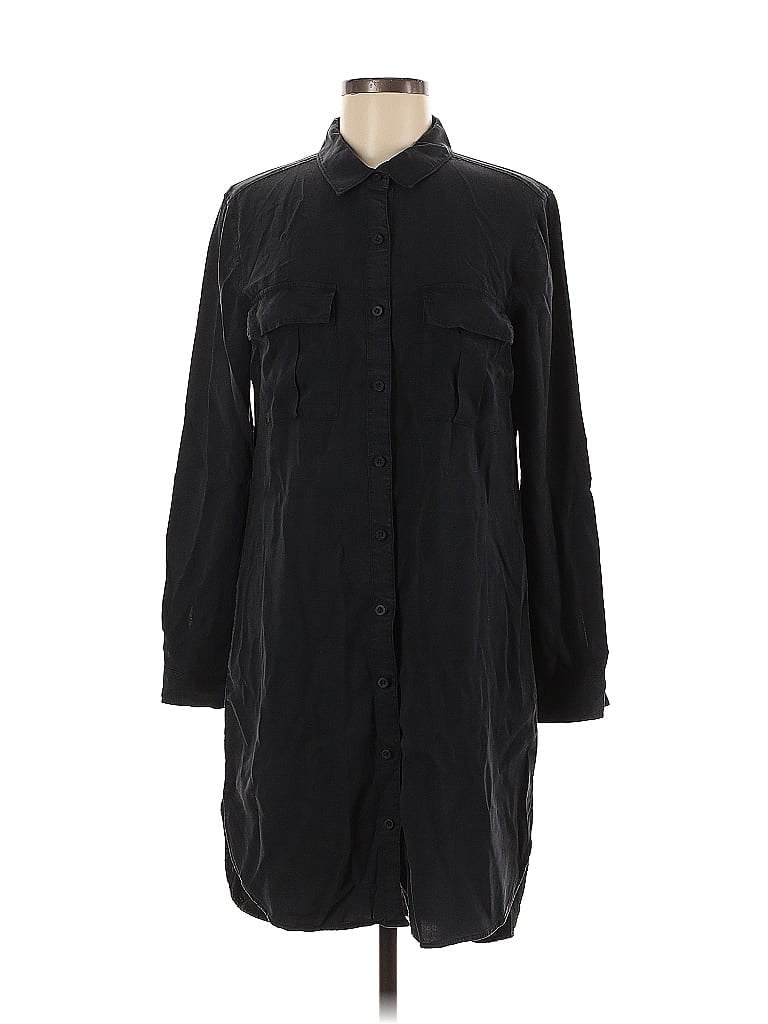 Cloth & Stone 100% Tencel Black Casual Dress Size M - photo 1