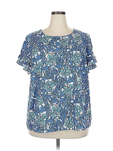 Lane Bryant Short Sleeve Blouse (view 1)