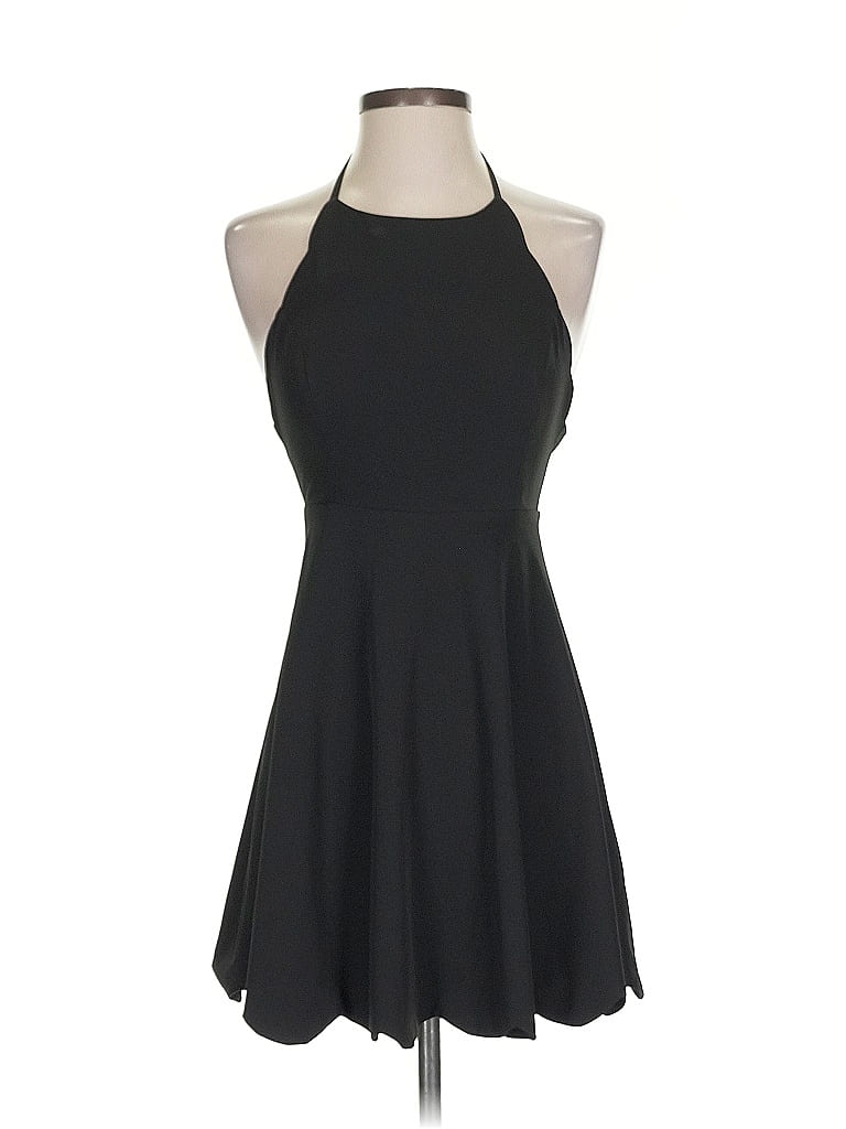 Pre-owned Lulus Cocktail Dress In Black