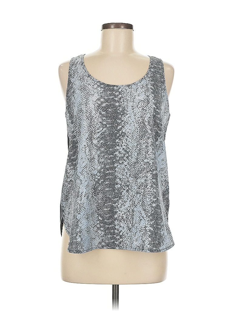 Pre-owned Banana Republic Factory Store Sleeveless Blouse In Silver