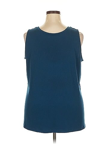 Susan Graver Sleeveless T-Shirt (view 2)