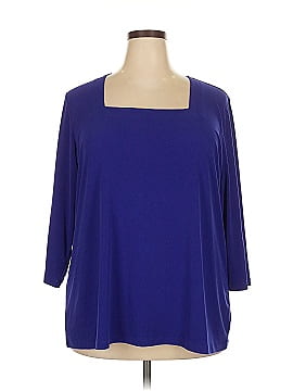Susan Graver 3/4 Sleeve T Shirt