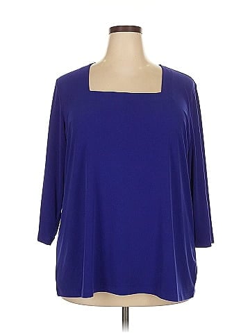 Susan Graver 3/4 Sleeve T-Shirt (view 1)