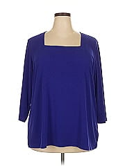 Susan Graver 3/4 Sleeve T Shirt