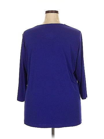 Susan Graver 3/4 Sleeve T-Shirt (view 2)