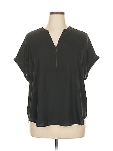 Maurices Short Sleeve Blouse (view 1)