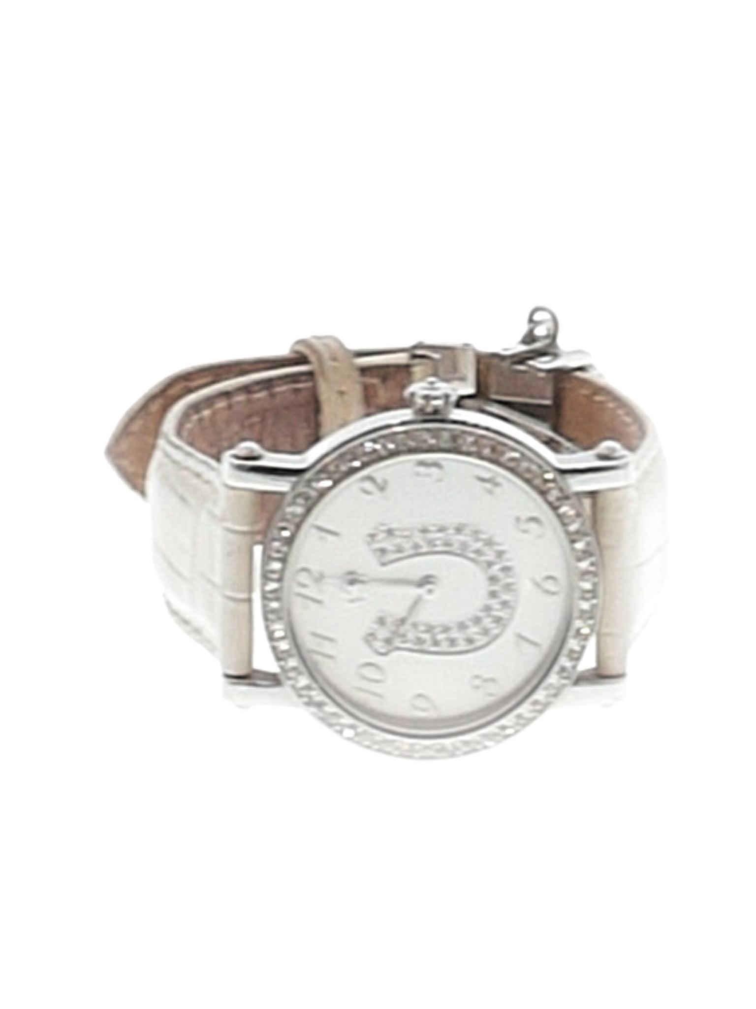 Juicy Couture White Silver Watch One size