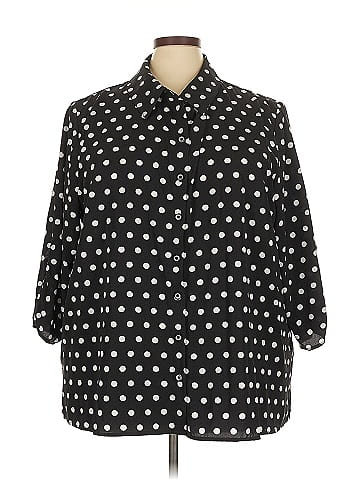 Susan Graver 3/4 Sleeve Blouse (view 1)