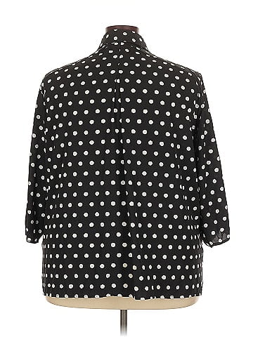 Susan Graver 3/4 Sleeve Blouse (view 2)
