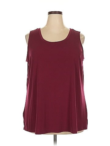 Susan Graver Sleeveless T-Shirt (view 1)