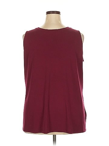 Susan Graver Sleeveless T-Shirt (view 2)