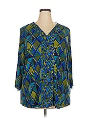 Susan Graver 3/4 Sleeve T Shirt