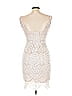 Hello Molly 100% Polyester Ivory Cocktail Dress Size L - photo 2