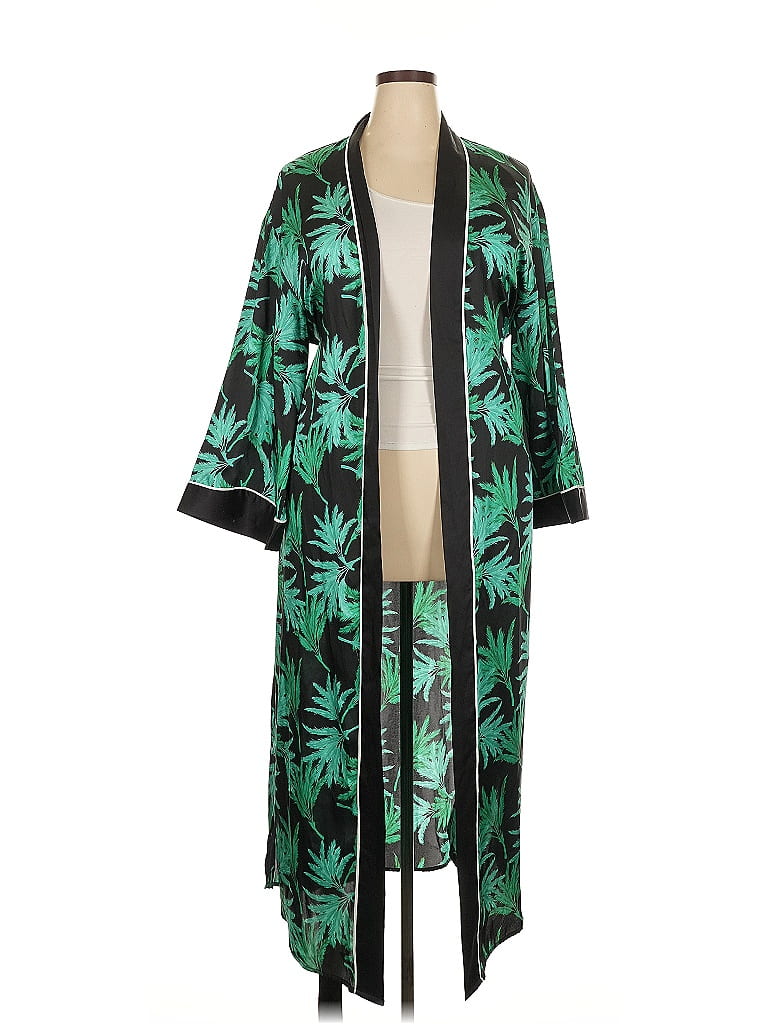 Fe Noel x Target 100% Recycled Polyester Green Kimono Size XXL - photo 1