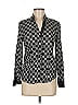 7th Avenue Design Studio New York & Company Black Long Sleeve Blouse Size M - photo 1