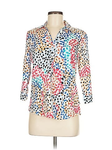 Dana Buchman 3/4 Sleeve Blouse (view 1)
