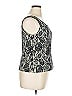 Jones Studio Black Sleeveless Top Size 14 - photo 3