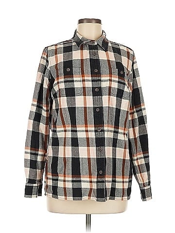 Duluth Trading Co. Long Sleeve Button-Down Shirt (view 1)