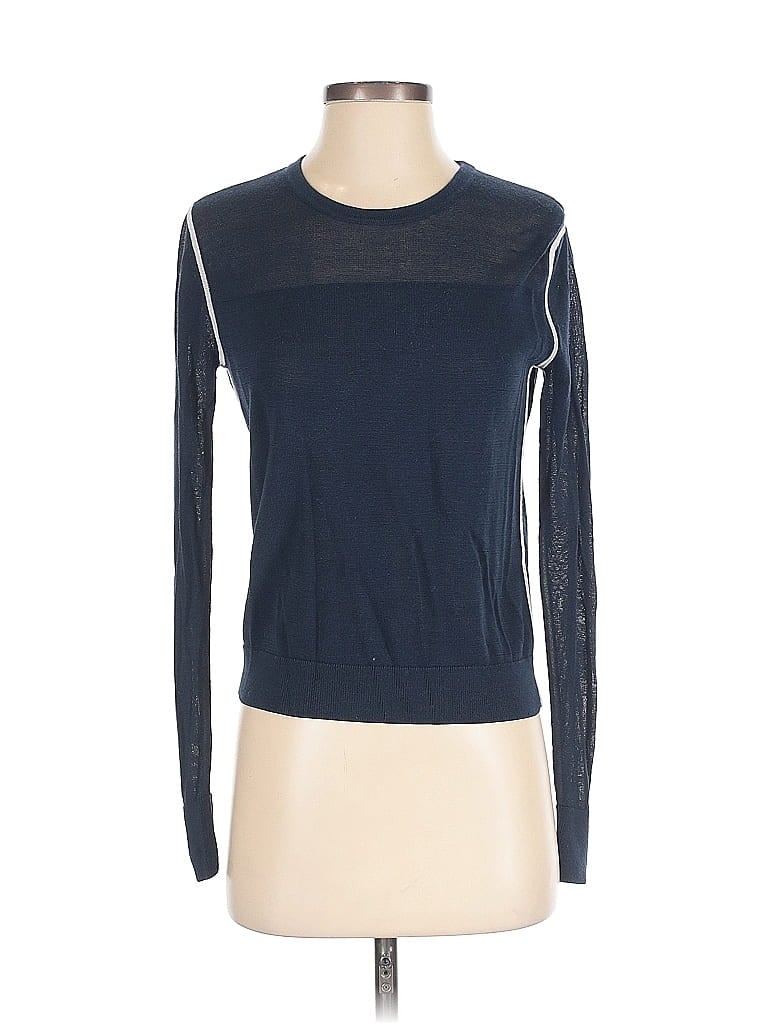 Worth New York 100% Tencel Blue Pullover Sweater Size S - photo 1