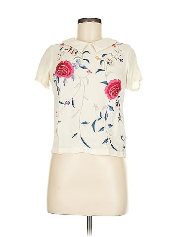 Topshop Short Sleeve Blouse (view 1)