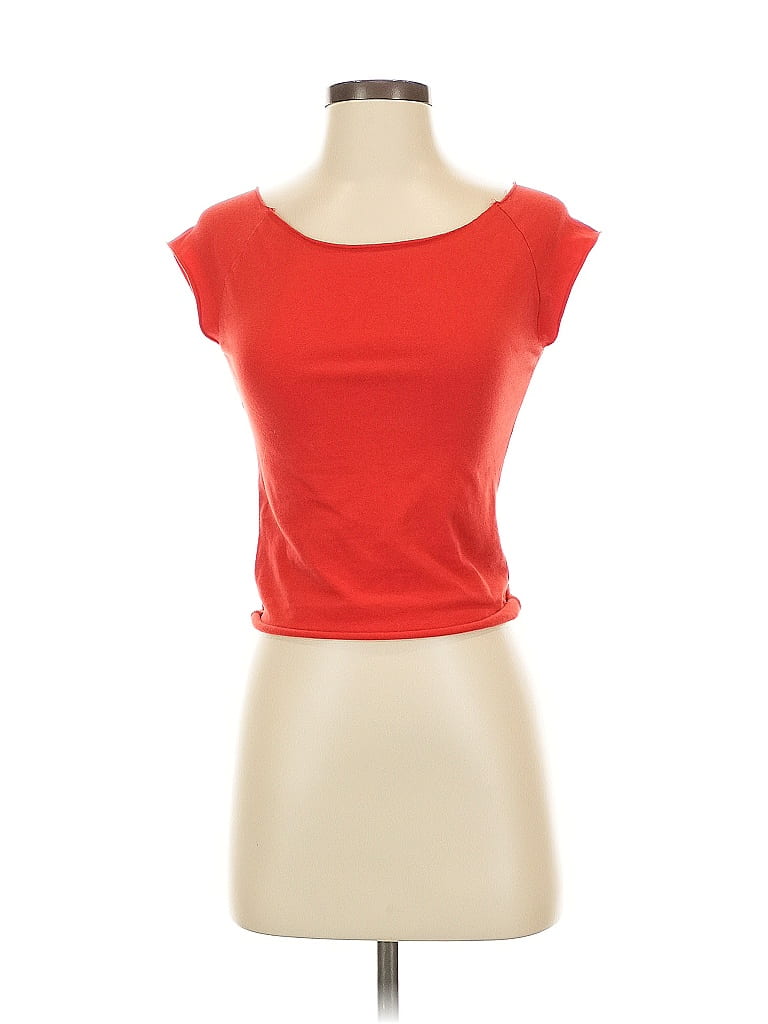 Out From Under Red Short Sleeve Top Size S - photo 1