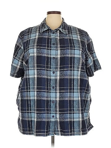 Liz & Me Short Sleeve Button-Down Shirt (view 1)