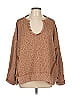 Pol Brown Pullover Sweater Size L - photo 1