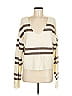 LNA Stripes Ivory Pullover Sweater Size M - photo 1
