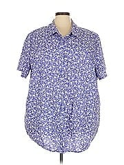 Woman Within Short Sleeve Blouse