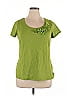 Lane Bryant Outlet Green Short Sleeve Top Size 14 - 16 Plus - photo 1