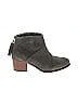TOMS Gray Ankle Boots Size 8 (wide) - photo 1