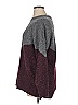 Vero Moda Color Block Burgundy Pullover Sweater Size XL - photo 4