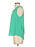 She + Sky 100% Polyester Green Sleeveless Blouse Size S - photo 5