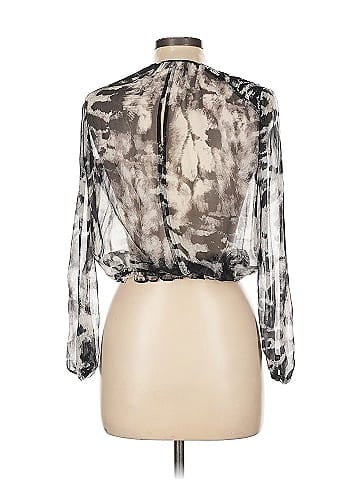 Karen Millen 3/4 Sleeve Silk Top (view 2)