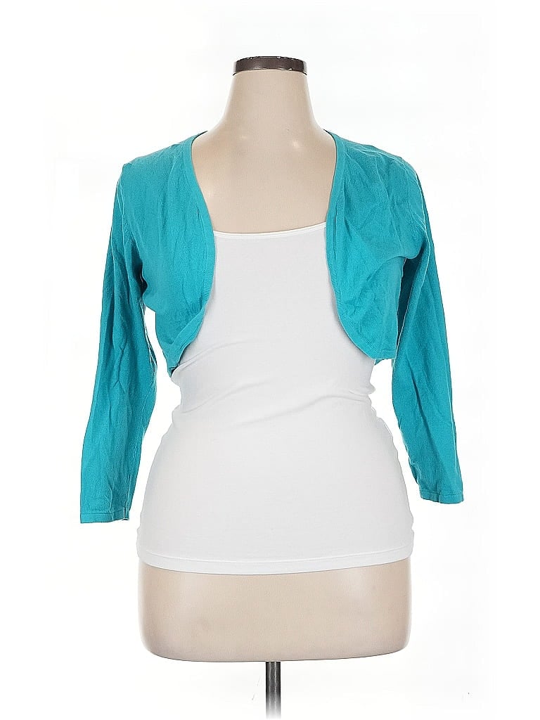 Click to view more detailed imagery on our partner's website Pre-owned Lk Bennett 3/4 Sleeve Top Teal Sweetheart Neckline Tops In Blue