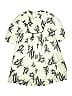 Pastel Blue 100% Polyester Ivory Dress Size 6 - photo 1