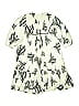 Pastel Blue 100% Polyester Ivory Dress Size 6 - photo 2