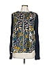 Tiny Blue Long Sleeve Blouse Size L - photo 1
