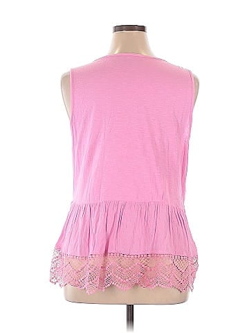 Crown & Ivy Sleeveless Blouse (view 2)
