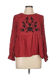 Blue Rain Long Sleeve Blouse