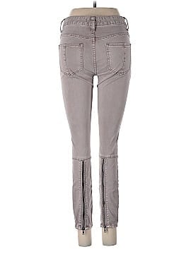 Free People Houndstooth Gray Jeans Size 27 waist