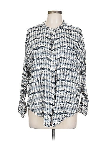 Lou & Grey for LOFT 3/4 Sleeve Button-Down Shirt (view 1)