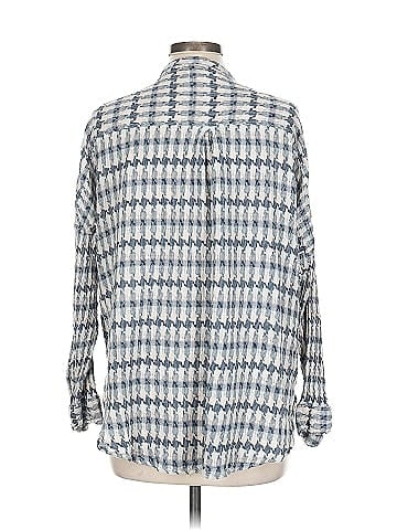 Lou & Grey for LOFT 3/4 Sleeve Button-Down Shirt (view 2)