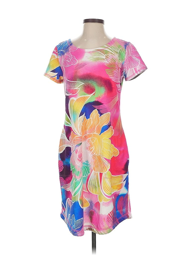 Pre-owned T By Talbots Casual Dress In Pink