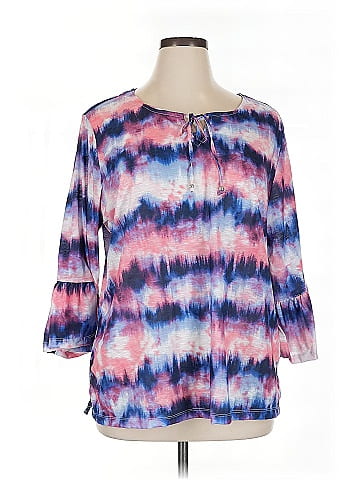 Allison Daley 3/4 Sleeve Blouse (view 1)